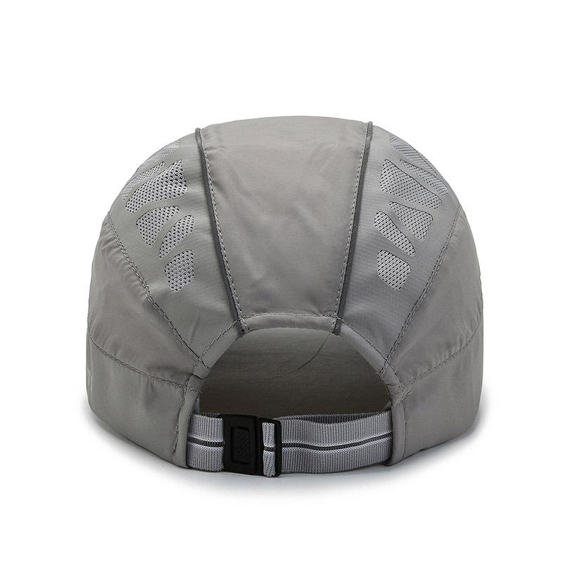Hat Spring Summer Men's Quick Drying Hat Outdoor Shade Cap Breathable Mesh Casual Versatile Beret