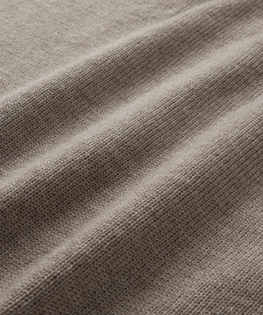 Beulaendideu [Superior] Cloud Superfine V-Neck Knit [Sand Beige]