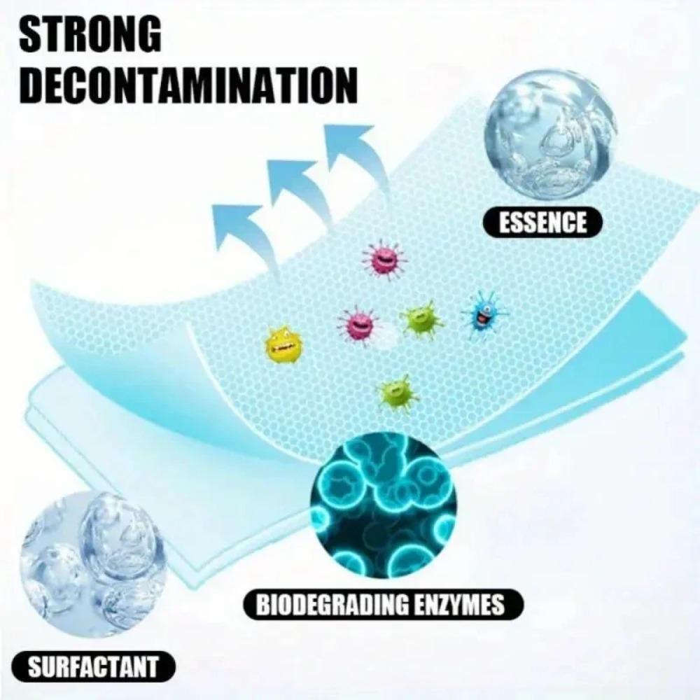 30/120/210 Stück Konzentrierter Bodenreiniger für Fliesen, Holz, Bad und Autooberflächen. Leistungsstarke Bodenreinigungstücher für Zuhause, wasserlöslich