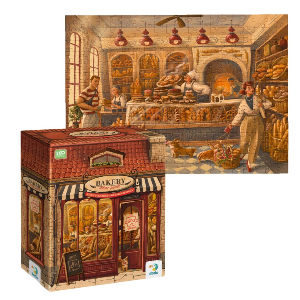 Puzzle "Piekarnia" 300 Elementów Układanka Zestaw Dla Dzieci I Dorosłych 300589