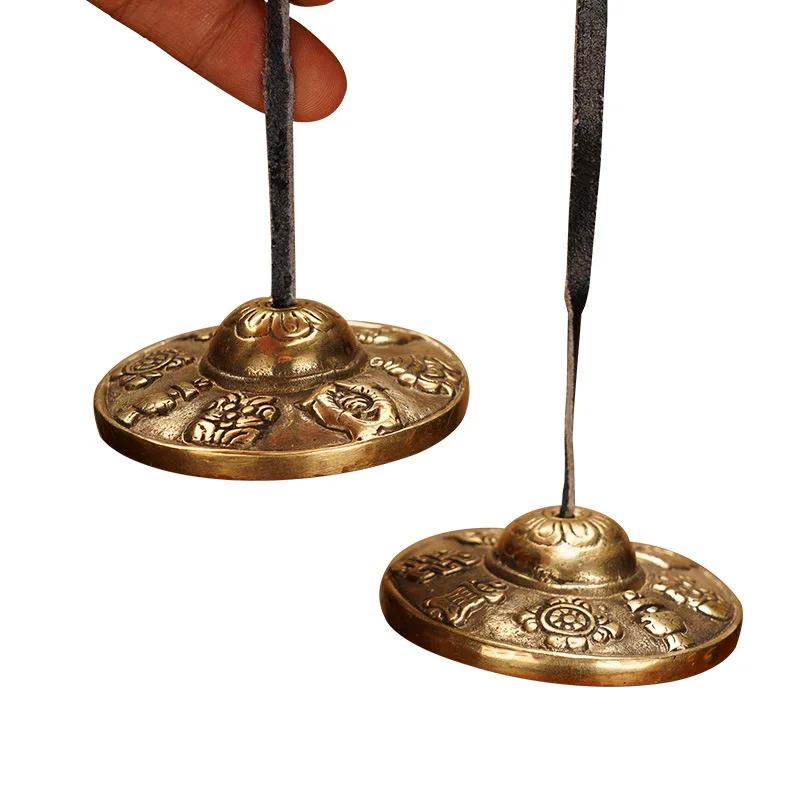 Nepal Brass Touch Bell Psychic Healing Professional Meditation Yoga Durable Touch Bells Relaxation Sound Therapy Clear Musical Percussion Instrument