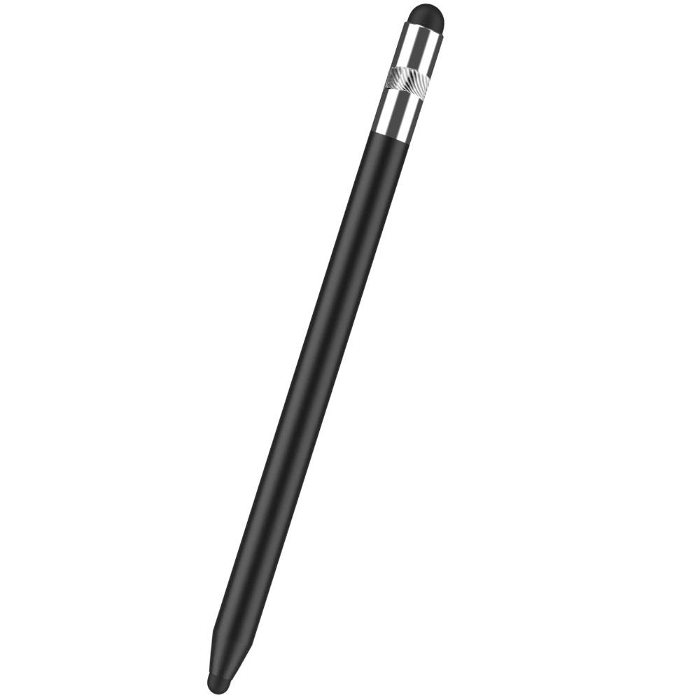 

Высокочувствительный стилус 3-в-1 емкостный сенсорный карандаш профессиональная ручка для сенсорного экрана чёрный