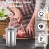 Stainless Steel Ham Maker Meat Press Cooker Deli Meat Press Mold with Thermometer for Pork Poultry Cooking Kitchen Accessories
