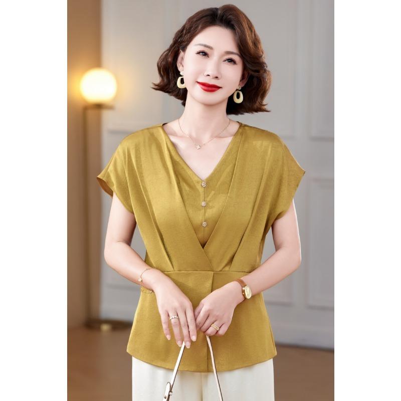 New Summer Clothing Chiffon Shirt Waist Fashionable Women's Tops Fashionable Small Shirt