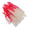 30PCS Rubber Artificial Octopus Bait Soft Octopus Skirts Durable Squid Skirt Lure  Trolling Lures