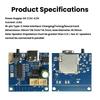 DC 3.3V-4.2V Bluetooth Amplifier Board 4.3W Hi-Fi Output with TWS Pairing Charging via Type-C for Audio Modules