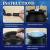 Halloween Witch Jar LED Light with Color Changing Effect for Party Decor