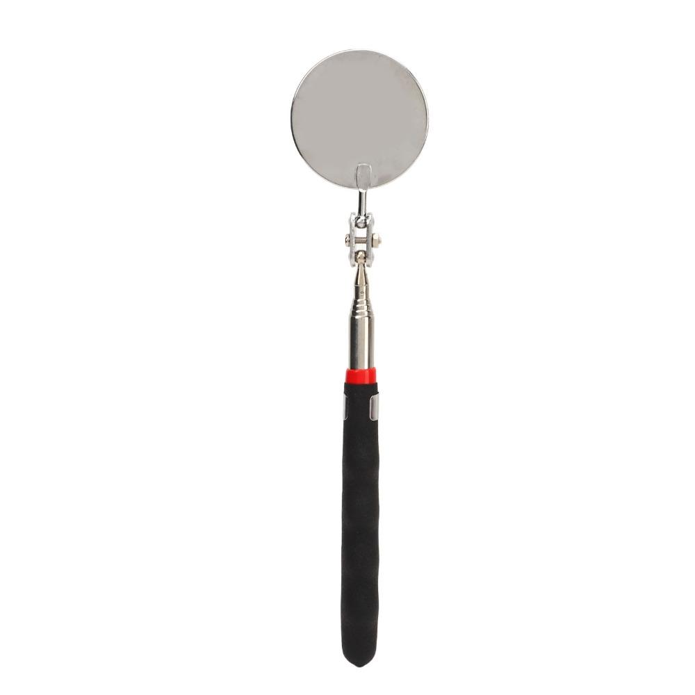 2pcs 360 Swivel Inspection Mirror Square Mirror LED Lighted Mirror Small Parts Observation