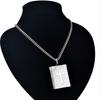 Popular Bible Magic Box Cross Brass Pendant Necklace