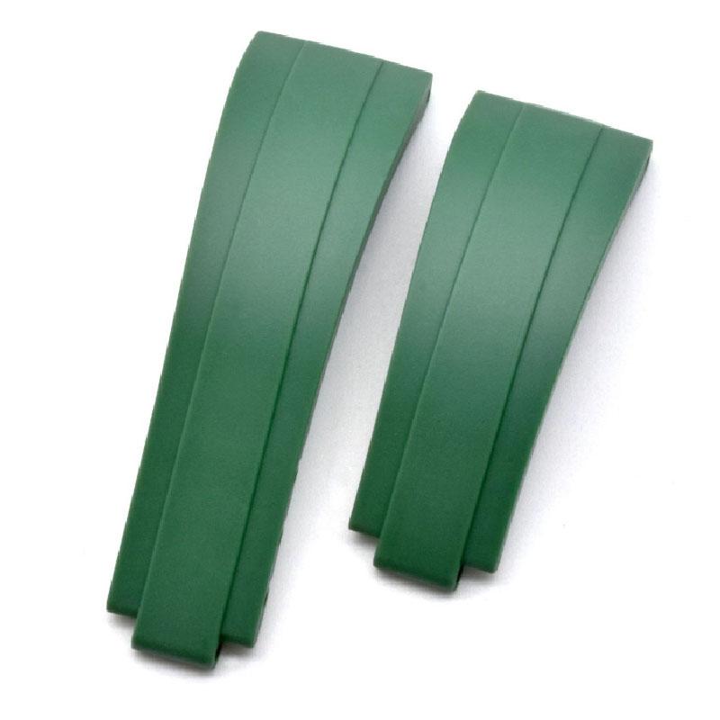 20mm Rubber Silicone TPU Watch Straps Waterproof Watchband Accessories 9×9mm Buckle Replacement Bracelet Belts