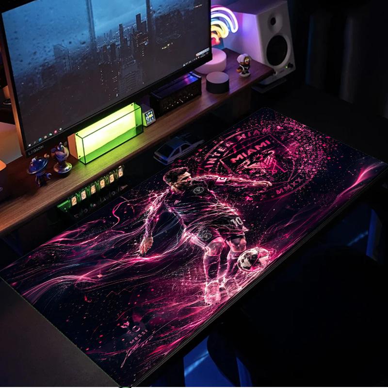 Argentina Football Star Messi Mouse Pad, Rubber Base, Esports Desk Mat, Mouse Pad for Gamers and Office Use, Gaming Desk , Easy To Clean Mat