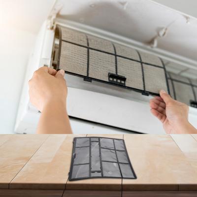 Écran anti-poussière Filtre de climatiseur Installation facile Plusieurs styles Accessoire d'entretien pour climatiseur Filtre de ventilateur
