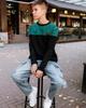 Boys’ Sweatshirt – Stylish Two-Tone Double-Knit Fabric, Comfortable Fit, Any Season, 6387-057 HC