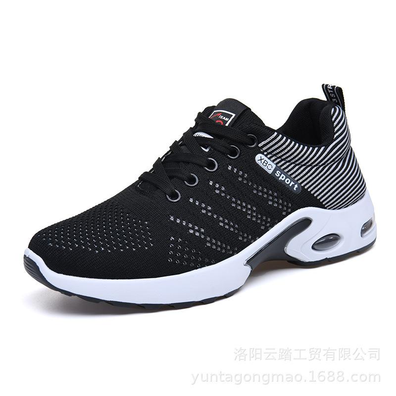 

Летняя сетчатая мужская обувь Легкие кроссовки Мужская модная повседневная обувь для ходьбы Дышащая мужская обувь для хайкинга 2025 Модная обувь 45 чёрный