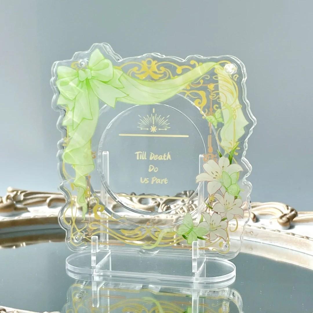 

Only Love Unswerving Series Wedding Valley Acrylic Gumei Barw Brick Ins High-value Badge Desktop Storage Display Hot Buy світло-зелений колір