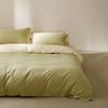 100% Cotton Flannel Bed Set High Count Solid Color Warm Winter Bedding Home