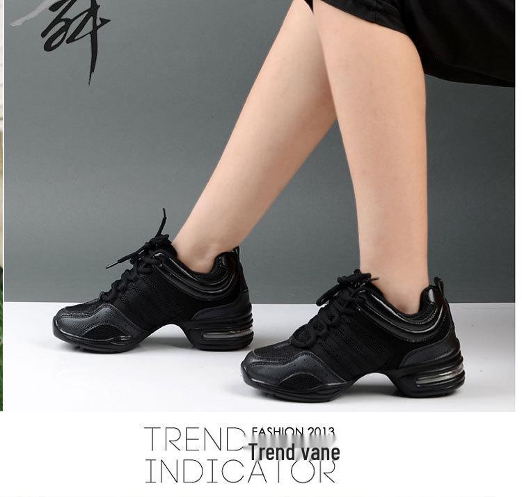 Unisex Breathable Mesh Dance Shoes with Soft Sole for Fitness, Aerobics, and Jazz.