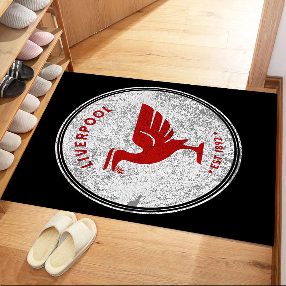 Liverpool Football Club Floor Mat Perfect For Decorate Room Dining Room Outdoor Game Room Antislip Rug Decorate Offices Spiritual Gift