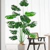 Nordic Monstera Artificial Tree - Green Indoor Silk Plant for Elegant Living Room Décor