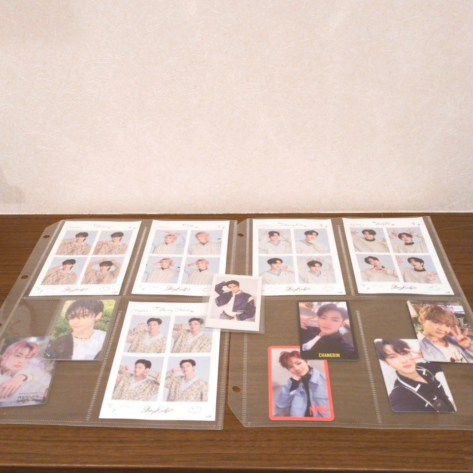 [USED] Stray Kids MIROH album set photo card clear file