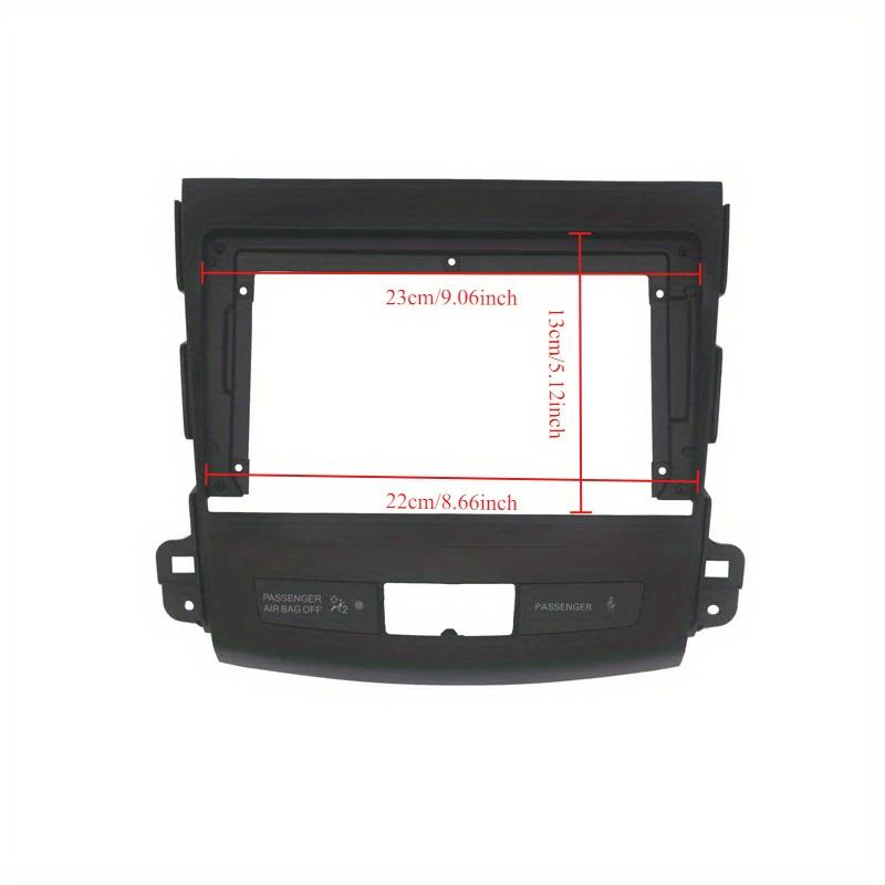 

Car Fascia for MITSUBISHI Outlander XL 9-Inch Dashboard Frame Plastic Panel Mounting Kit, Without Battery 22.86 Cm