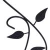 2pcs Black Wall Mount Plant Hook 11.97x8.46in Outdoor Plant Bracket  Living Room