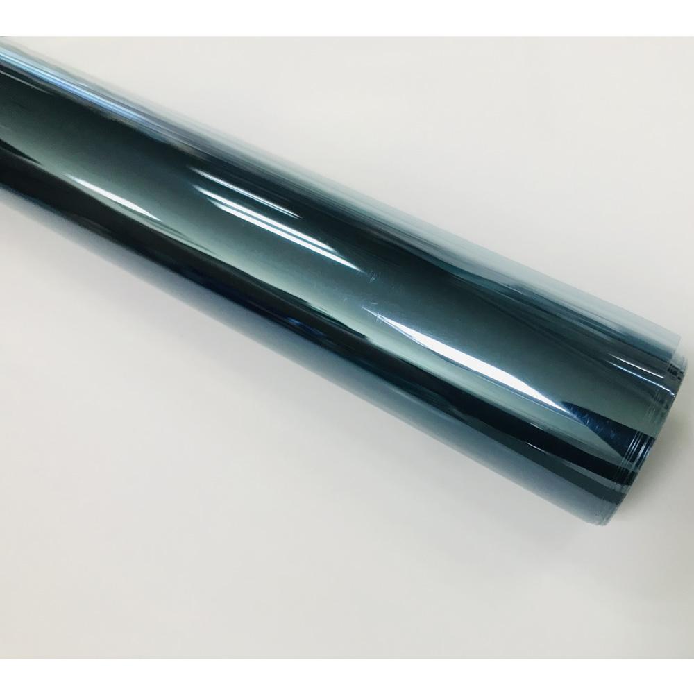 50x300cm Μπλε VLT70% Μεμβράνη Φιμέ Τζαμιών για Πλαϊνό Τζάμι Αυτοκινήτου, Αποκλεισμός Θερμότητας IRR97% Φιμέ Τζάμι Ηλιακή Προστασία Κεραμική PET Μεμβράνη