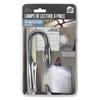Clip Lamp For Reading, Gray, Adjustable Light Angle