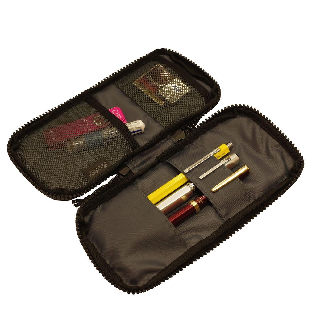 Delfonics Contour Round Pen Case (Greige)