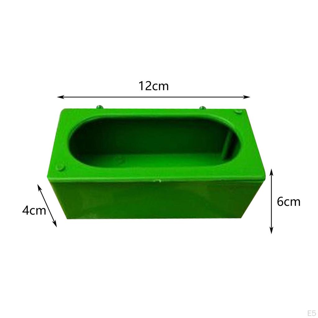 Dish Cups Parrot , for Parakeet African Greys Cockatiels Lovebird Budgie Chinchilla