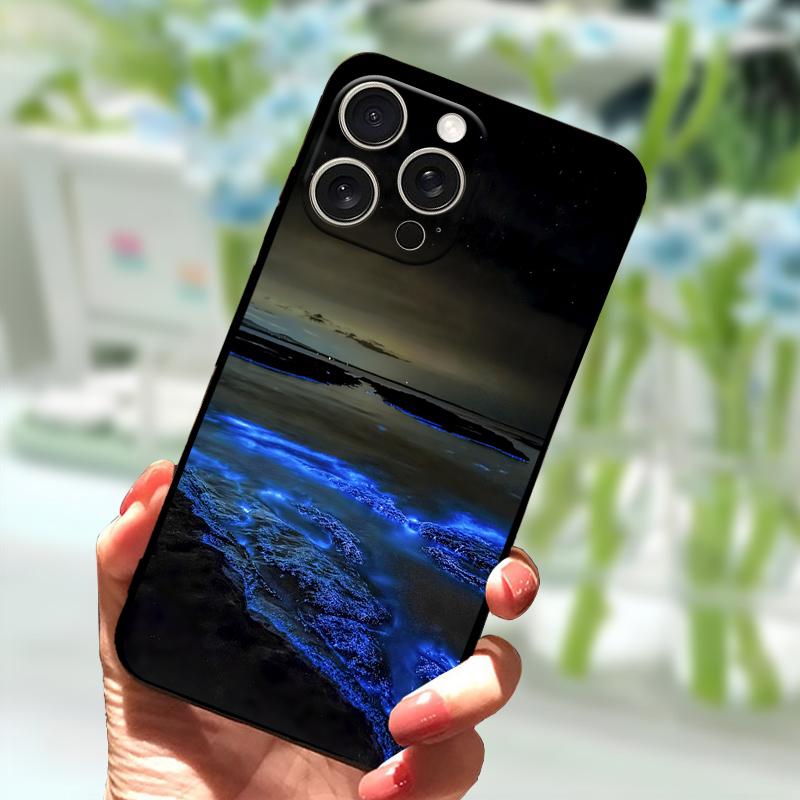 Huse Desenate Pentru iPhone 15 Pro Max Silicon TPU Moale Capac Spate Telefon Pentru Apple iPhone 13 14 12 Pro Protector Telefon Funda Para