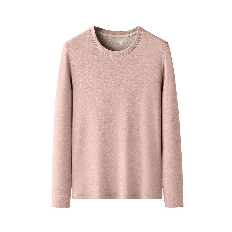 Wool-Blend Autumn/Winter Women's Silk Plush Warm Shirt, Thickened for Outdoor Wear