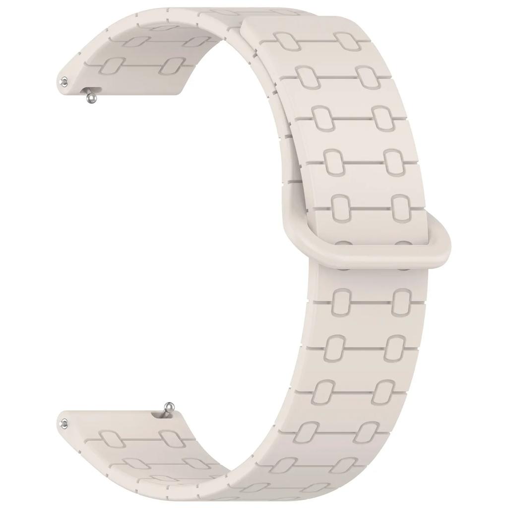 22mm Silicone Strap For Huawei Watch GT5 Pro GT4 GT3 GT2 46mm Magnetic Band Sport Bracelet For Xiaomi Watch S4 S3 S2 S1 Active