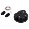 Easy Install Oil Filter Cap With Oil Cooler Fittings for BMW M50 S50 S52 S54 E36 E46 Aluminum Replacement 11421711075
