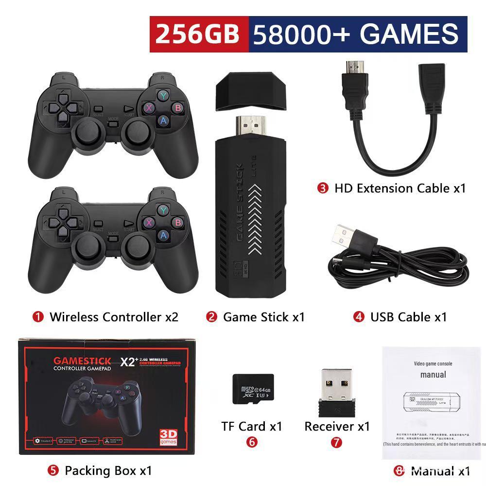 X2 Game Console: All-in-One Wireless Controller with Classic Arcade Joystick, Easy To Use