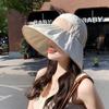 Empty Top Fisherman Hat Children Versatile Large Brim Sun Protection Sun Hat Summer Outdoor Riding Beach Basin Hat
