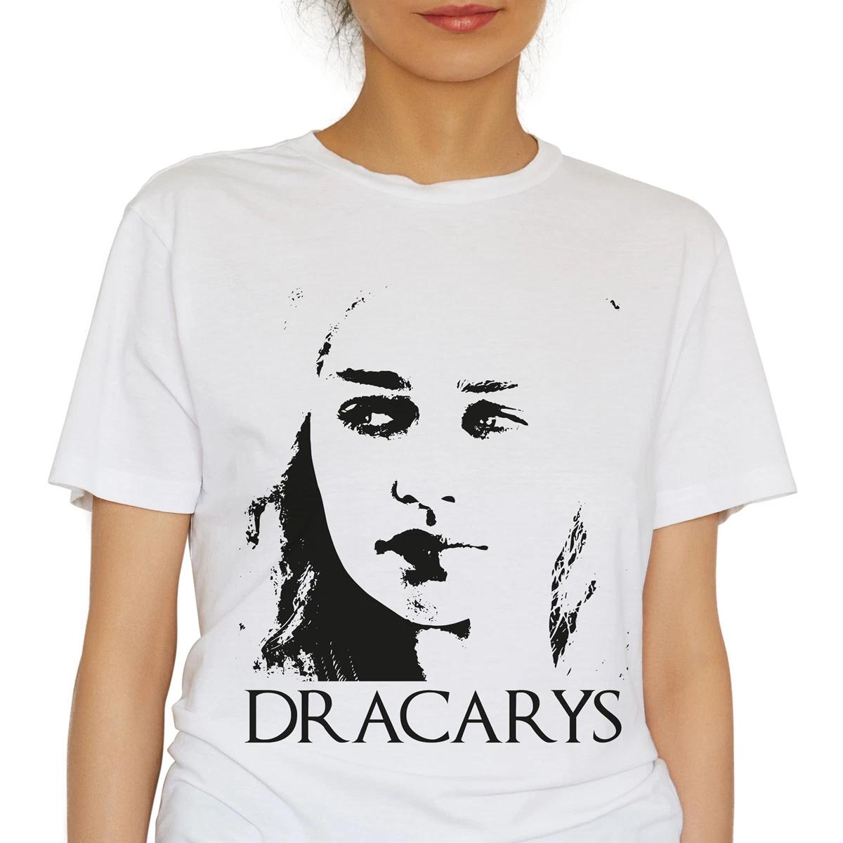 Game of Thrones Dracarys Shirt Khaleesi TShirt Mother of Dragons Clothing GOT L