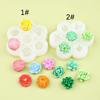 Silicone Flower Molds for DIY Epoxy, Aromatherapy, Candle, and Cake Decoration