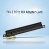Desktop PCI-E 1X To 16X Graphics Card Adapter & Expansion Card with Direct Plug-in Protection