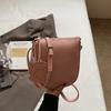 Summer Small Fresh Trend Saddle Bag New Simple Fashion Shoulder Bag High Sense Versatile Women's Bag