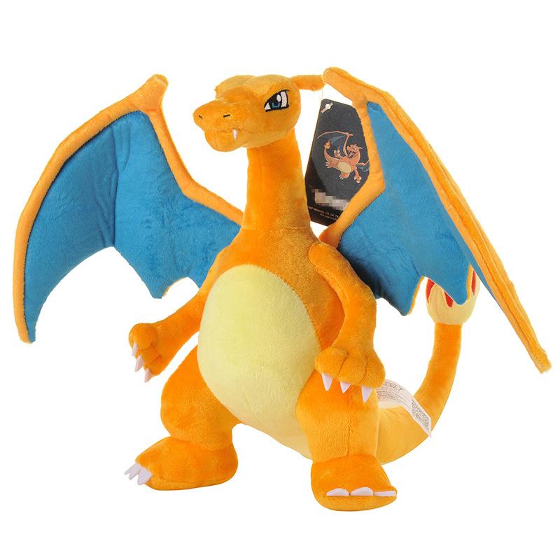 Animal Shiny Rayquaza Charizard XY Plush Toys Mega Charizard Peluche Stuffed Cotton Plush Dolls Collection Gifts For Kid Toy
