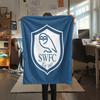 Coperta in Flanella con Motivo Sheffield Wednesday FC, Alta qualità Confortevole per Tutte le Stagioni, Arredamento per la Casa, Calore e Comfort, Perfetta per Regali.