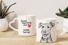 Welsh Terrier, Welshie, Daeargi Cymreig - Cup with a Dog, Adorable Cup with a Heart-shaped Handle, Universal Gift from the Art-Dog Brand