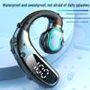 F80 Wireless Bluetooth Single Ear Business Earphones with Air Conduction & Digital Display