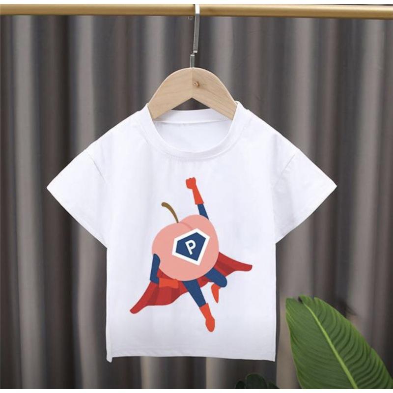 Fruit Cartoon Print T-Shirt Children'S Jacket