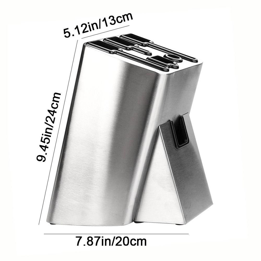 Drainage Knives Holder Stainless Steel Cutlery Storage Rack Knives Storage Rack  Chef Tools