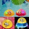Baby Bath Toys Electric Inductive Water Spray Ball with Light Bathroom Bathtub Swimming Toys for Toddler Infant Children