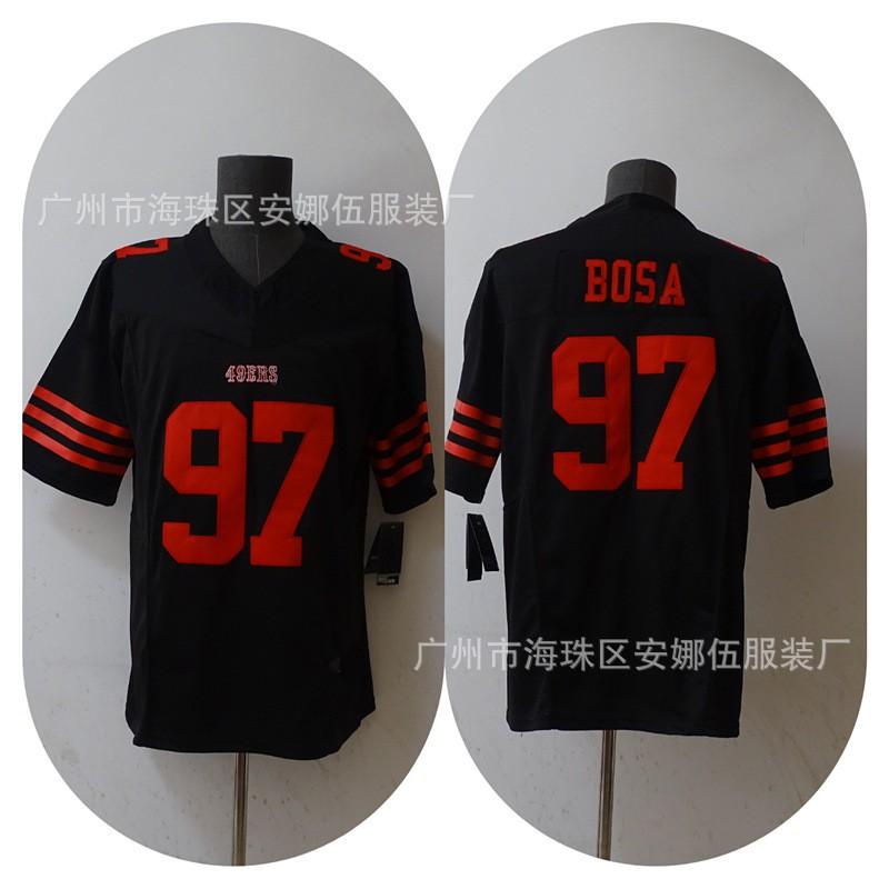 Mens Rugby Jersey Fan Tee With Team Embroidery 49ers 23 97 19 85 Classic Retro Style Cotton Sport Shirt