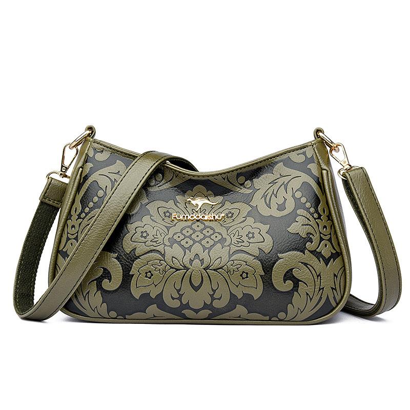 Damentasche neue Umhängetasche mittel geprägt Mode Temperament Damen Schultertasche