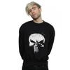 Marvel Mens The Punisher TV Skull Logo Sweatshirt